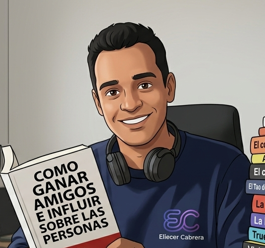 Retrato ilustrado de Eliecer Cabrera